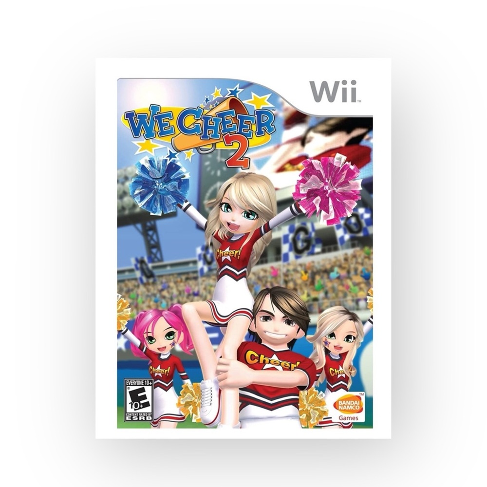 Nintendo Wii 🜸 We Cheer 2 Game 🜸 Original Case 🜸 Instruction Booklet 🜸 Test - Picture 13 of 14